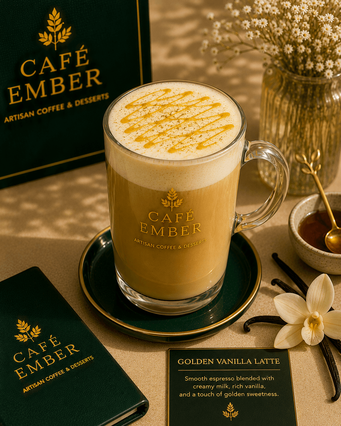Golden Vanilla Latte