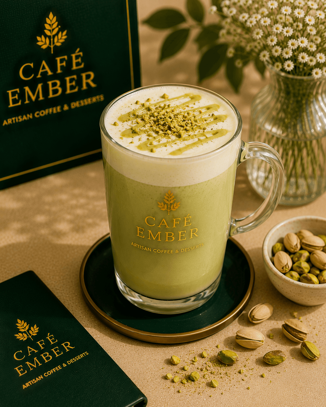 Pistachio Latte